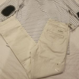 Abercrombie kids boys nwt skinny chino sz8